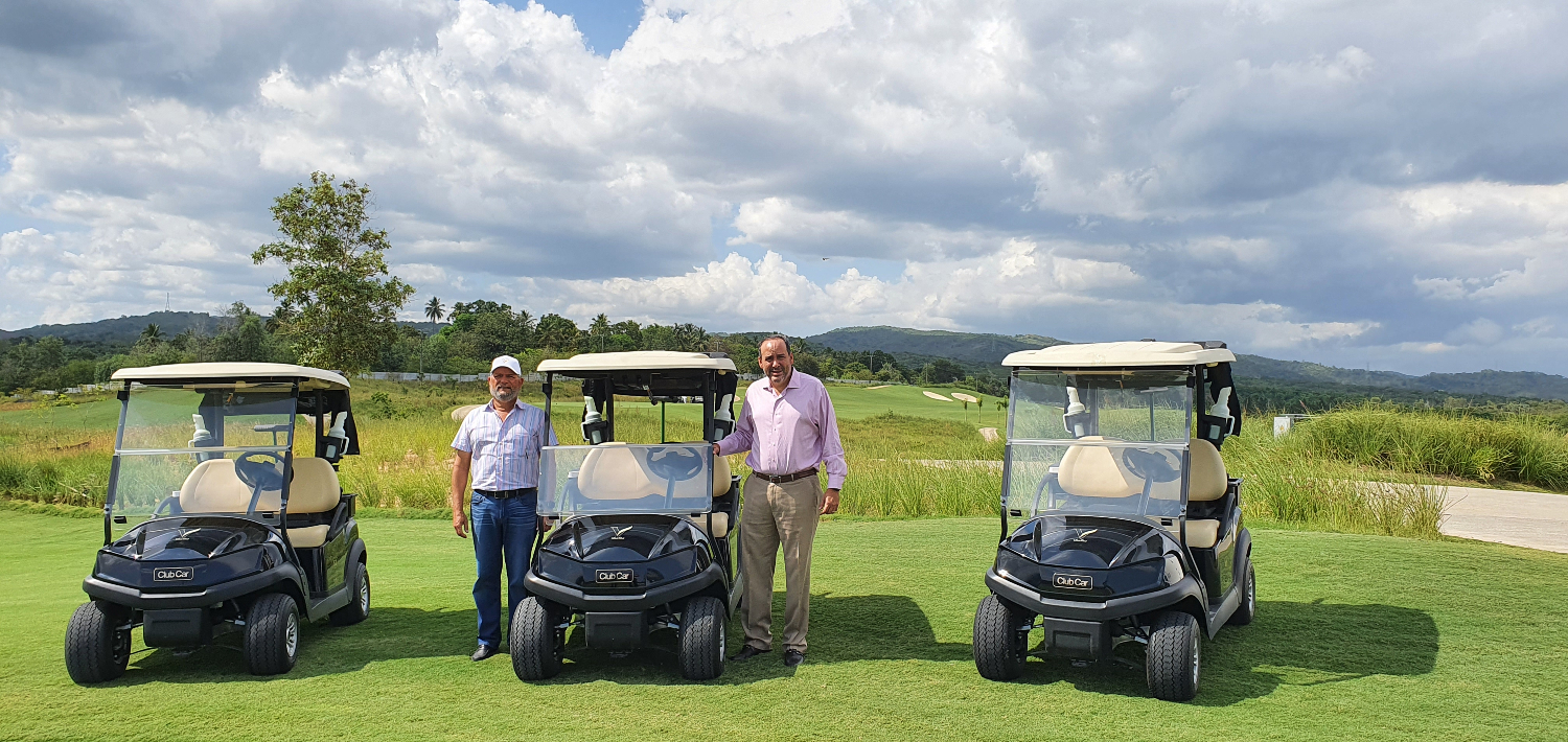 Vistas Golf & Country Club receives new model Club Car Tempo Golf Lithium  carts