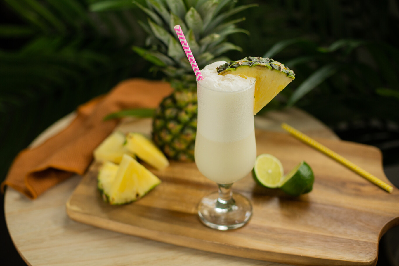 Como se hace piña colada