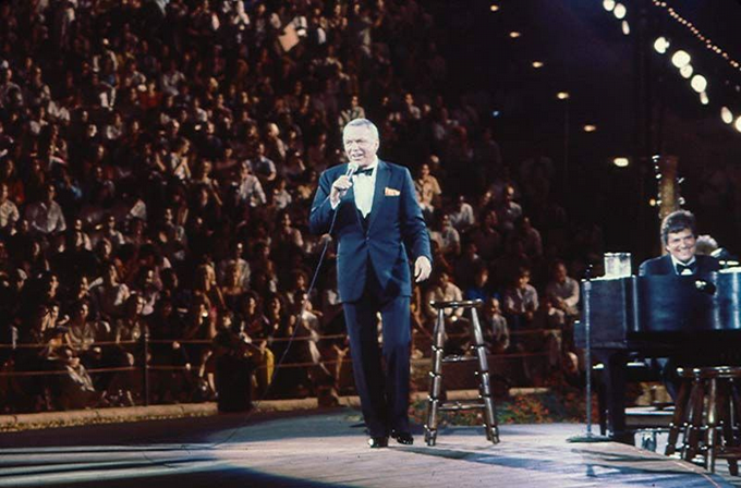 40 years ago, the Altos de Chavón amphitheater came to life with a Frank Sinatra concert.