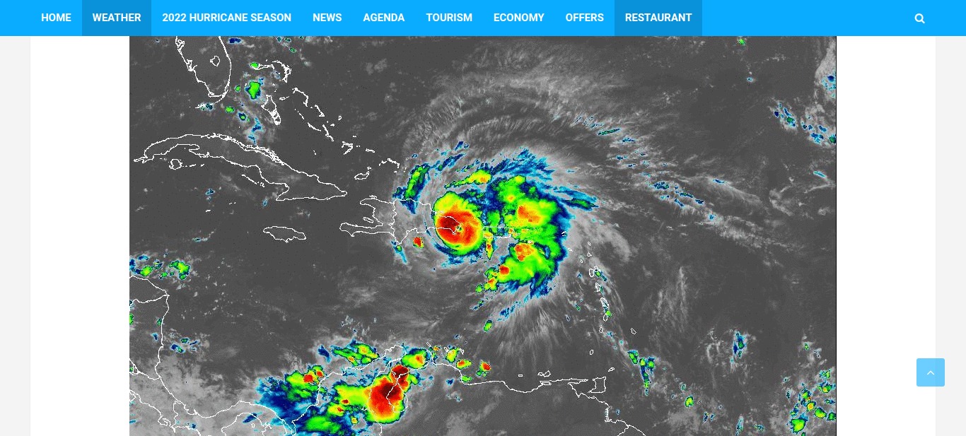 Hurricane Fiona hit the Dominican Republic at 305 a.m. this morning