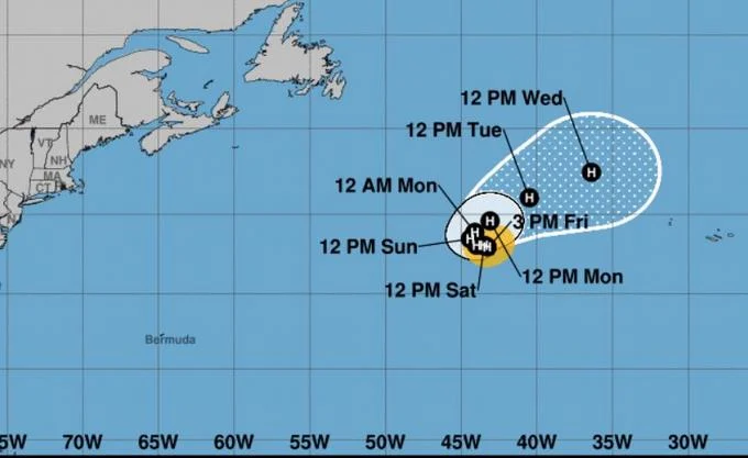 Tropical Storm Danielle forms in the Atlantic after rare, quiet August