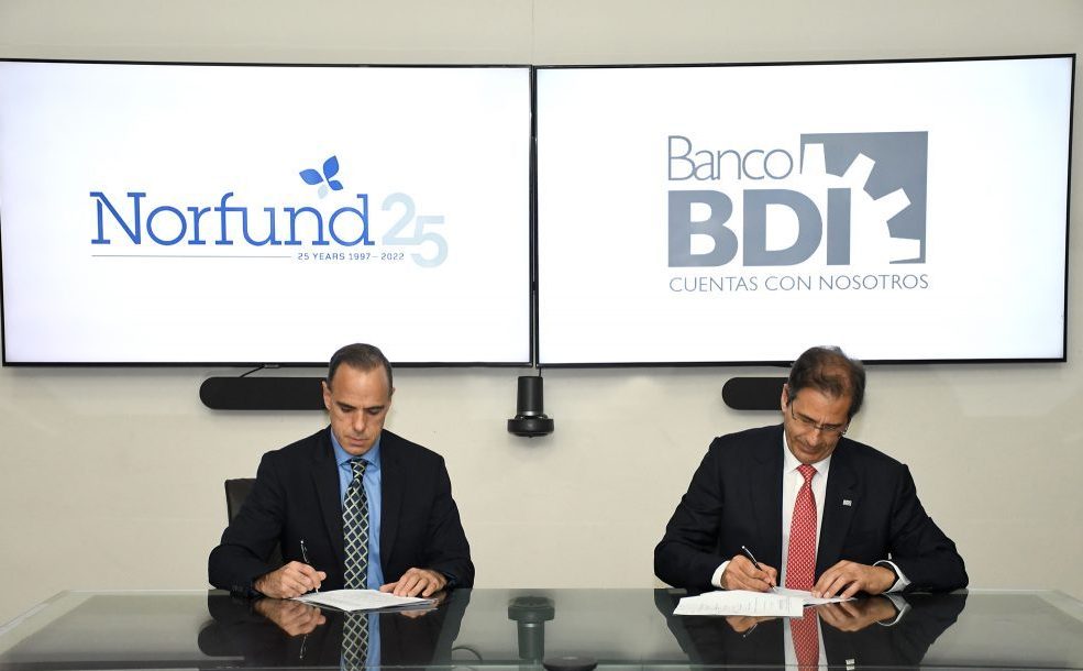 NORFUND eligió a Banco BDI para recibir su inversión de capital inicial en RD