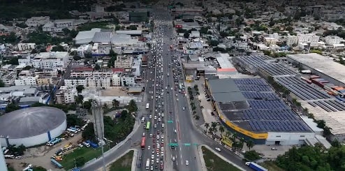 Traffic jams persist on Duarte Highway despite expansion