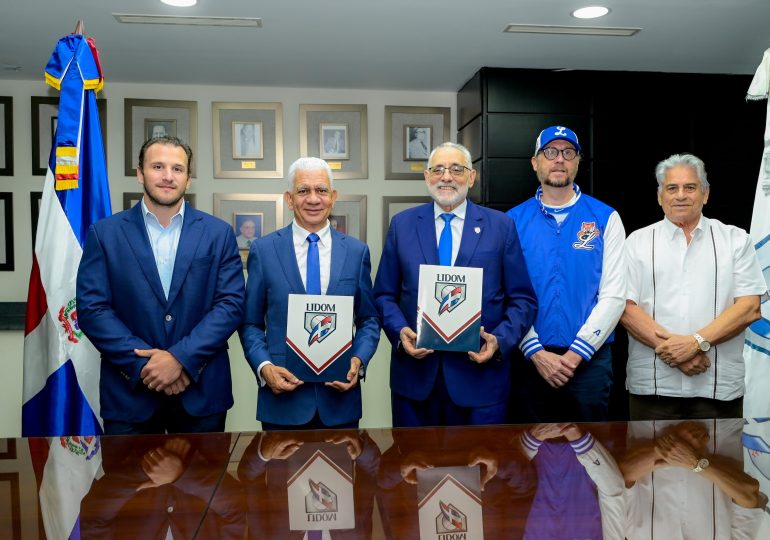 Senate and LIDOM sign agreement to promote sports