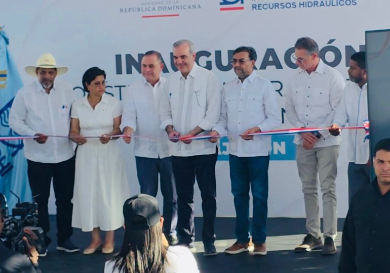 Abinader inaugurates La Vigia Canal to counter Haitian works on the Massacre River