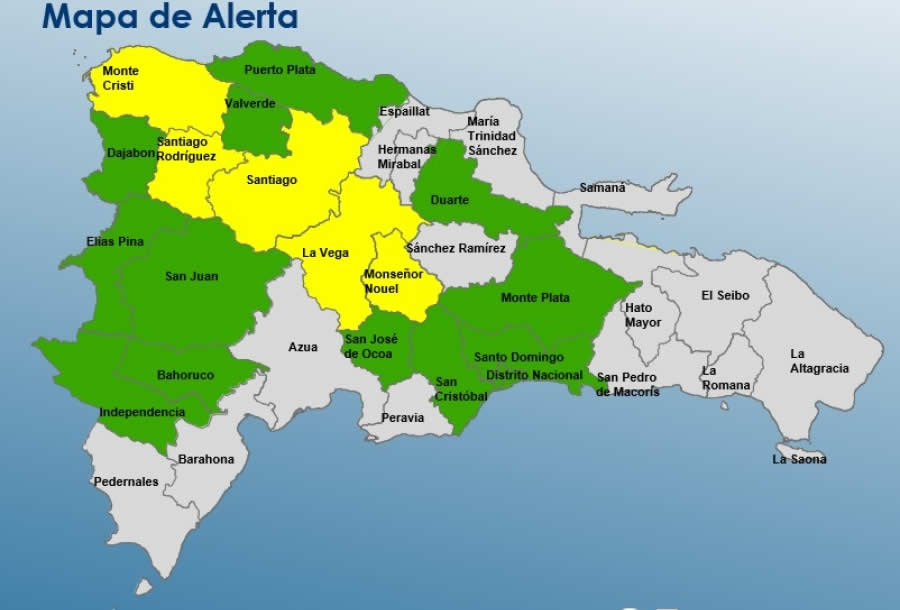 COE places two provinces on red alert and expands prevention levels due to rain