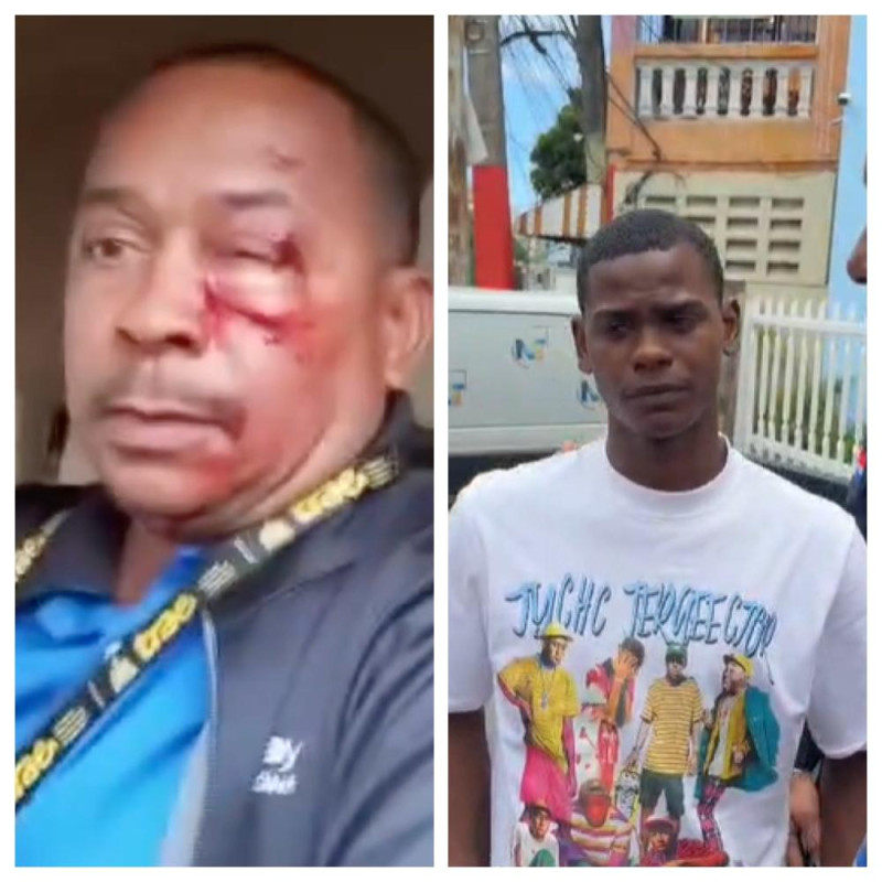 Motorcyclists involved in violent incidents in Santo Domingo