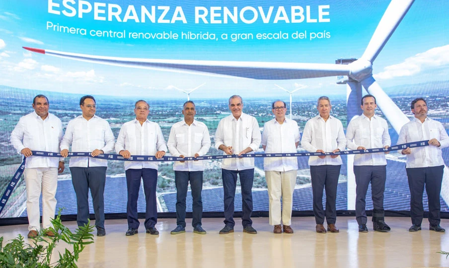 EGE Haina launches Dominican Republic’s first hybrid wind-solar power plant