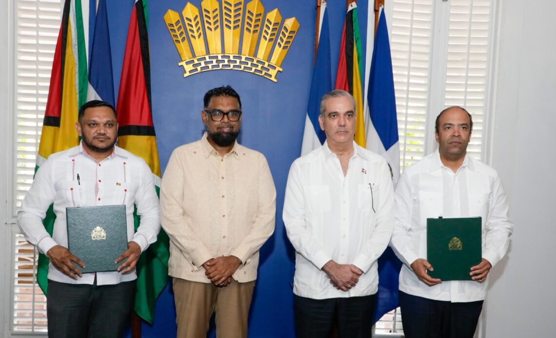 Dominican Republic and Guyana sign oil exploration agreement