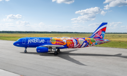 JetBlue unveils “Quisqueya la Bluebella” aircraft honoring Dominican culture