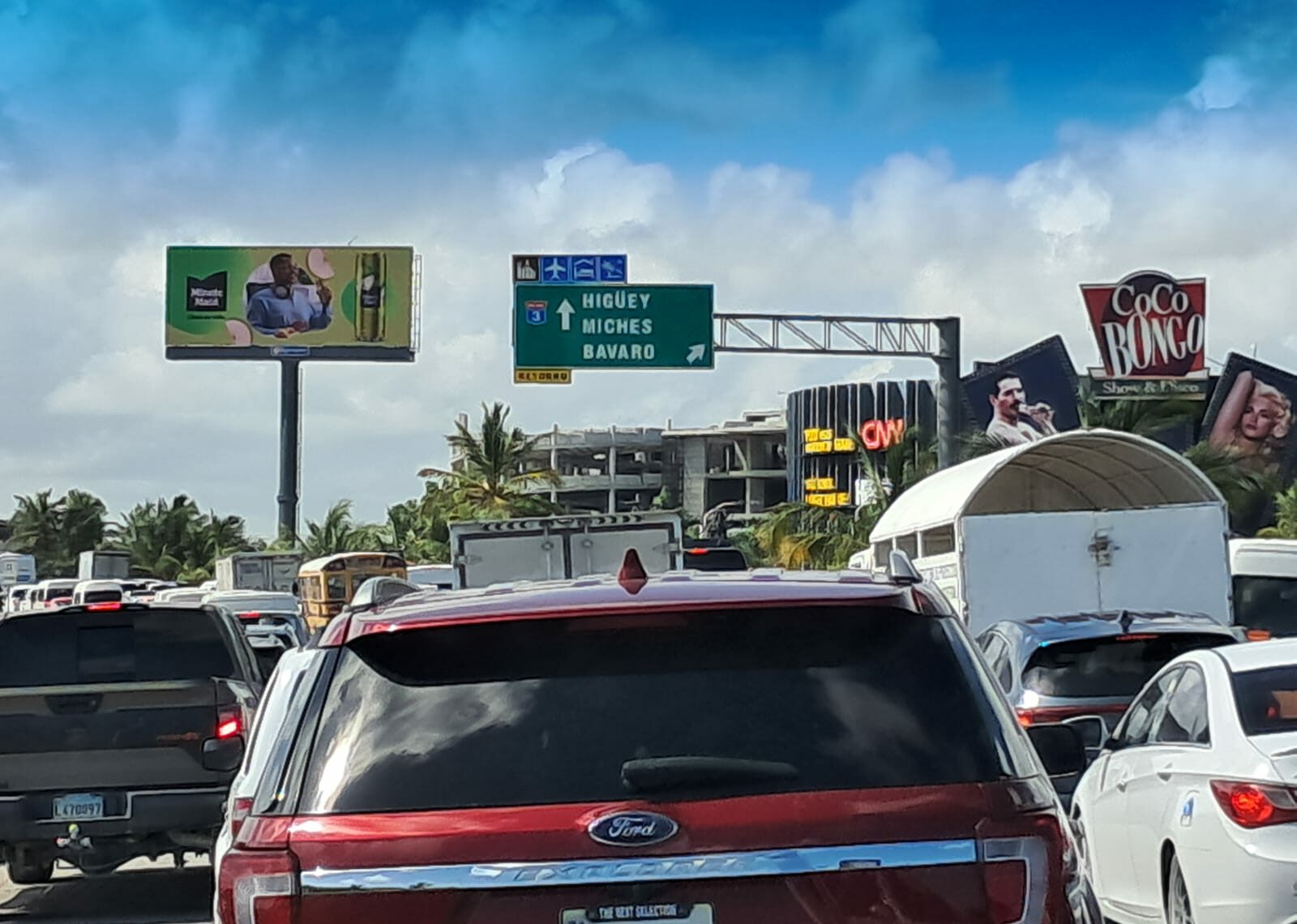Punta Cana traffic jams now last up to an hour, Senator says