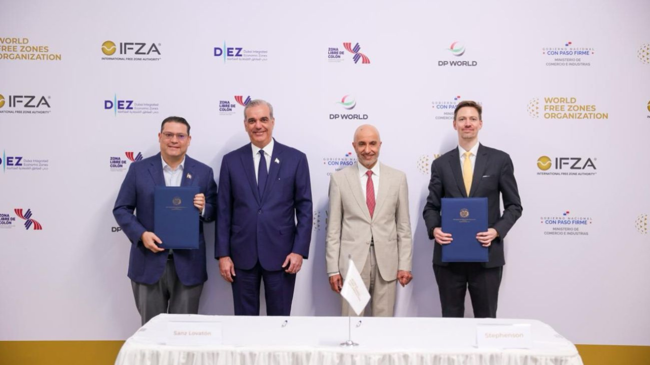 Dominican Republic and World Free Zones Organization sign investment and trade cooperation pact