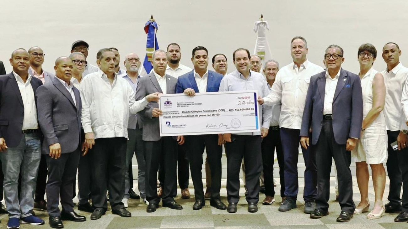 Dominican Olympic Committee receives final RD$150 million for Santo Domingo 2026 preparation