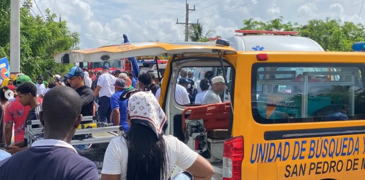 Delicate: They were going to work and ended up in the hospital: accident on the Hato Mayor-San Pedro highway leaves 18 injured