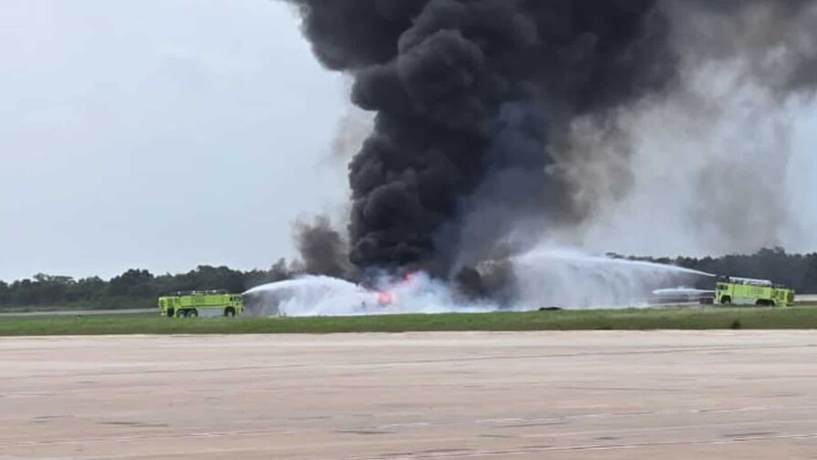 Private Gulfstream Jet incident at La Romana International Airport triggers emergency response