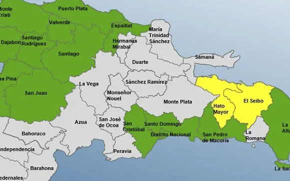 The weather is getting worse: storms and heavy downpours put the Dominican Republic on alert