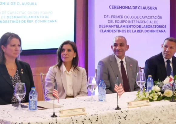 U.S. Embassy and DNCD complete specialized training to combat illegal drug labs