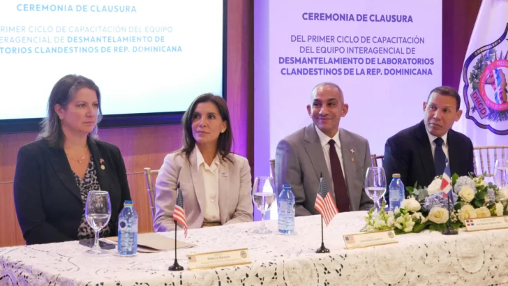 U.S. Embassy and DNCD complete specialized training to combat illegal drug labs