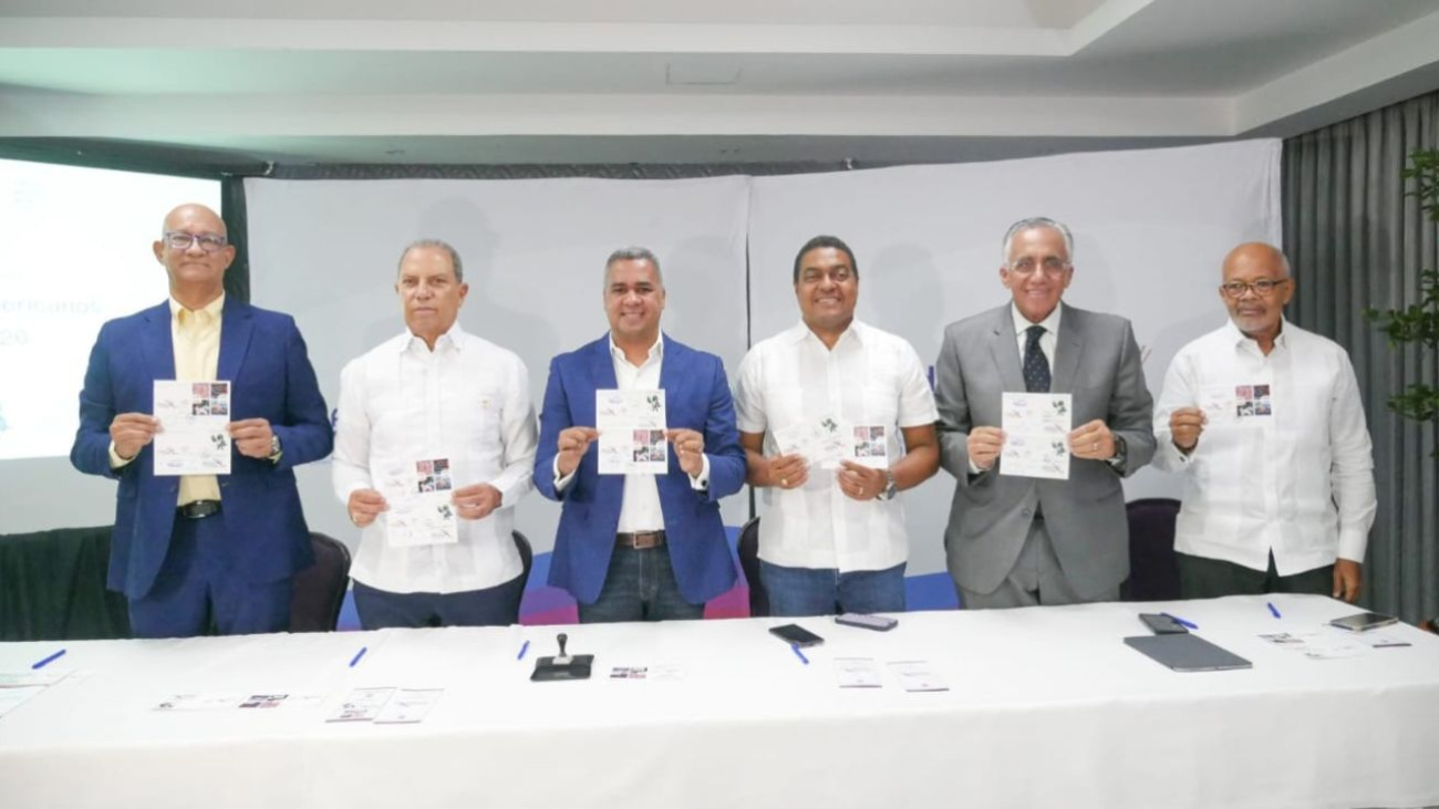 INPOSDOM launches commemorative stamps for Santo Domingo 2026 Central American and Caribbean Games