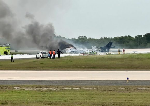 Pilot and Co-Pilot killed in aircraft crash in La Romana while en route to Texas