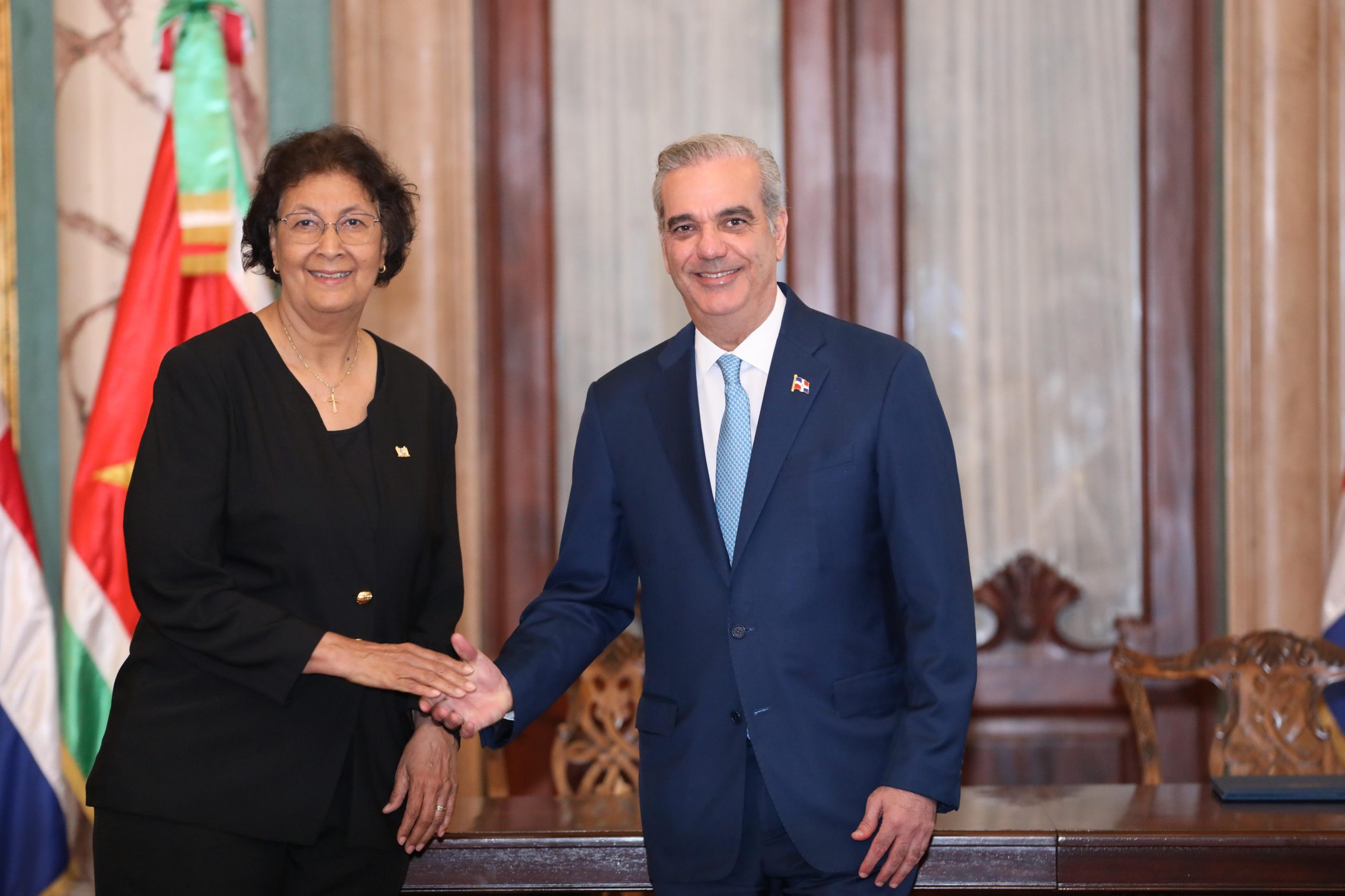 Abinader and Suriname President call for greater international action on Haiti