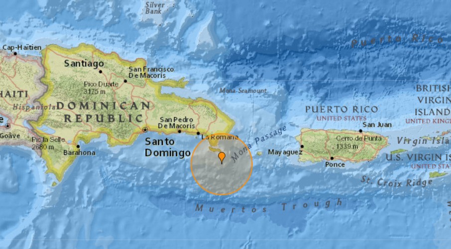 4.9 magnitude earthquake shakes Punta Cana