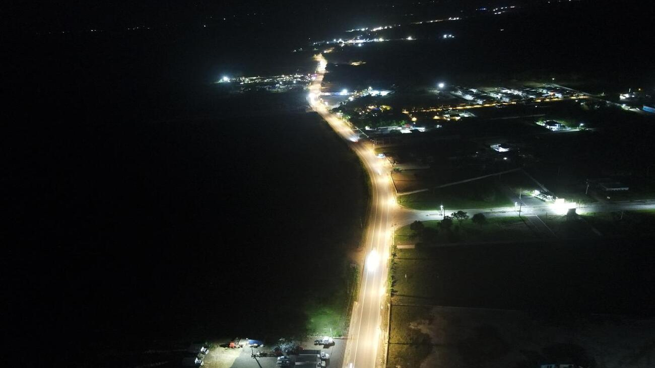 Edeeste illuminates main access to Higüey with RD$8.2 million investment