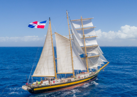 Dominican Navy’s Admiral Juan Bautista Cambiaso returns from US Sail 250