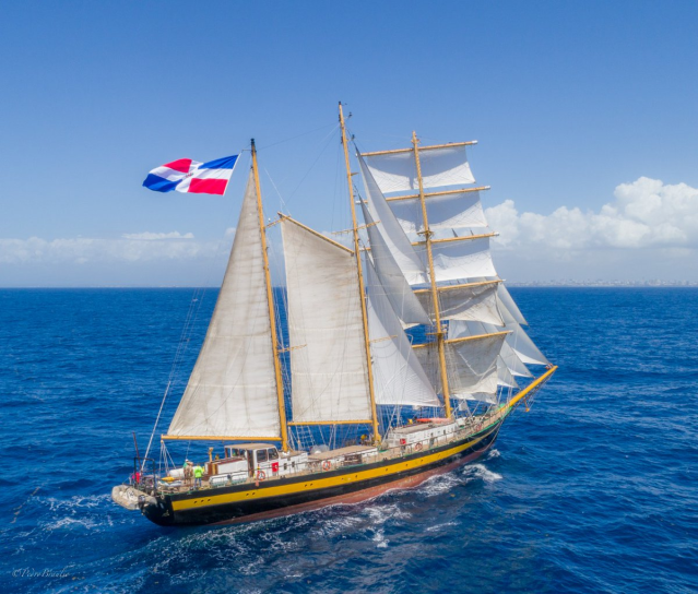 Dominican Navy’s Admiral Juan Bautista Cambiaso returns from US Sail 250