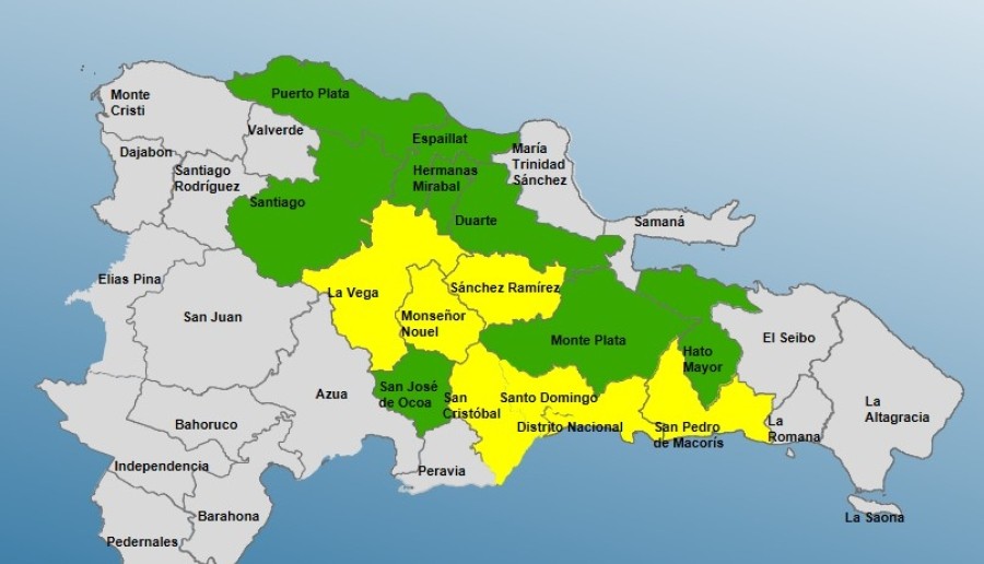 COE places seven provinces and National District under yellow alert