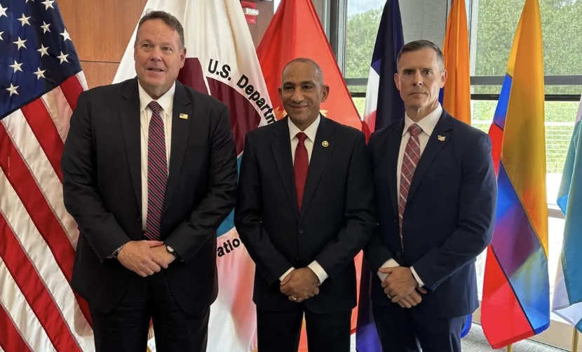 DNCD chief reaffirms U.S. alliance in fight against drug trafficking and transnational crime