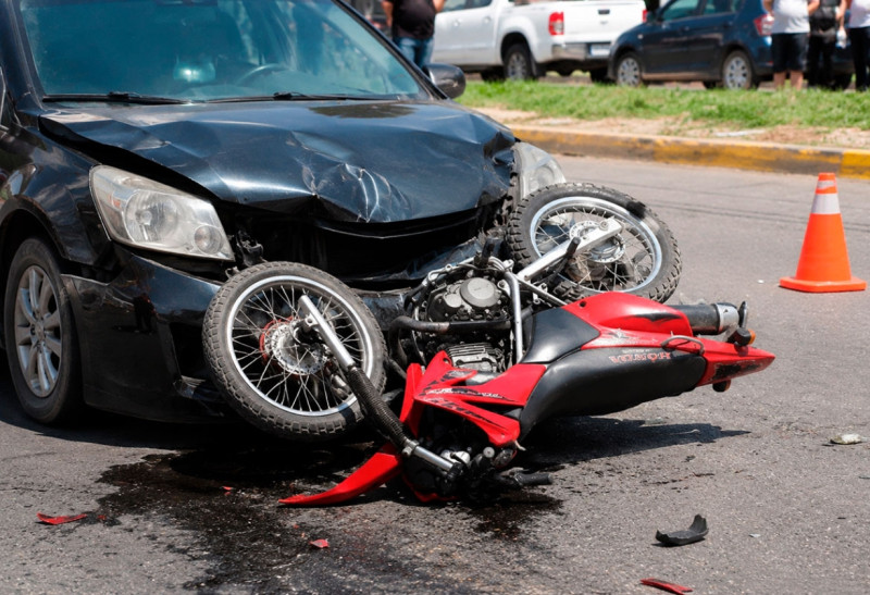 More than 80% of workplace accidents involve motorcycles