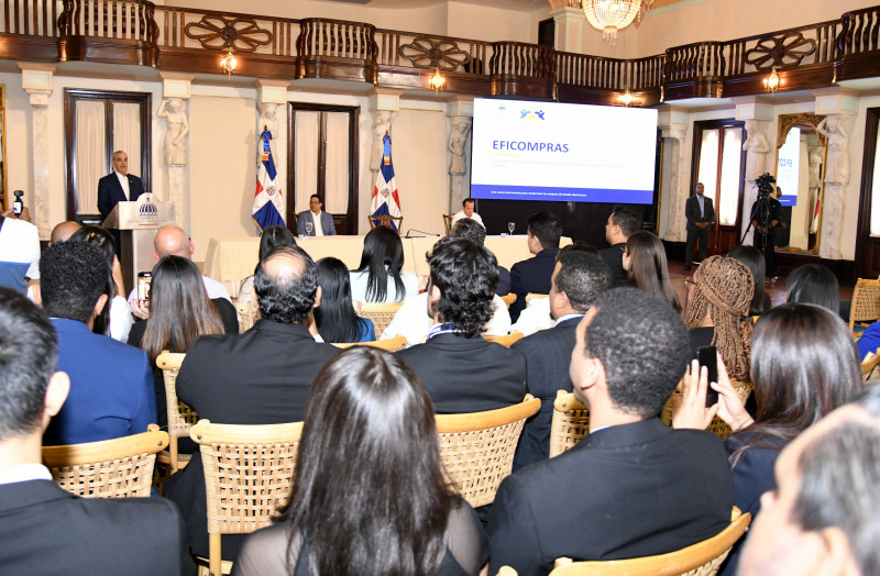 Government presents Eficompras, the first virtual store in the Dominican State