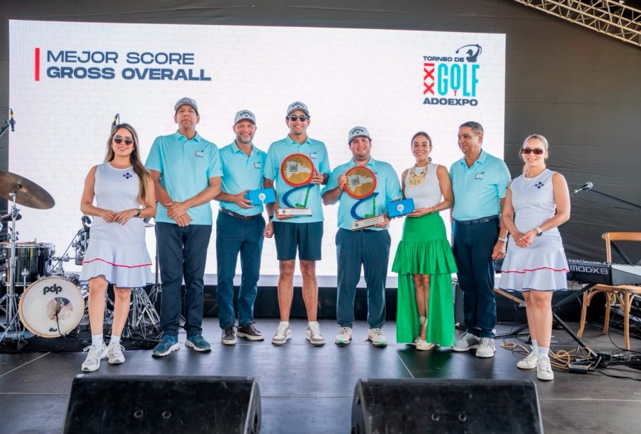 Julio Espínola and Eduardo Lomba win top honors at Adoexpo Golf Tournament