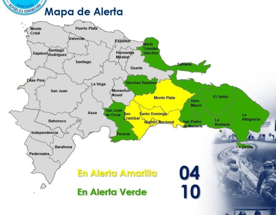COE raises alert to yellow in 4 areas amid increased rainfall