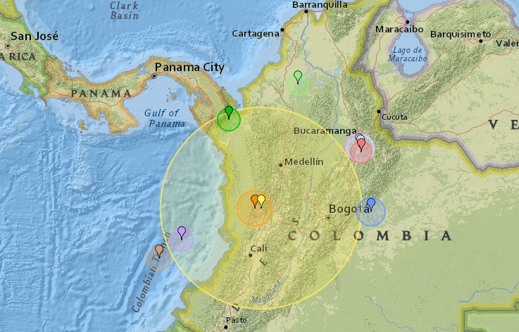 7.4-magnitude earthquake shakes Colombia, damage reported
