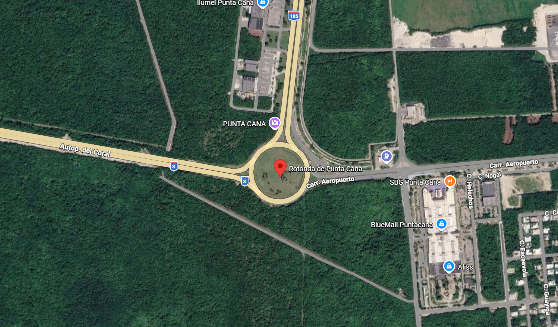 Punta Cana roundabout will be replaced by an overpass
