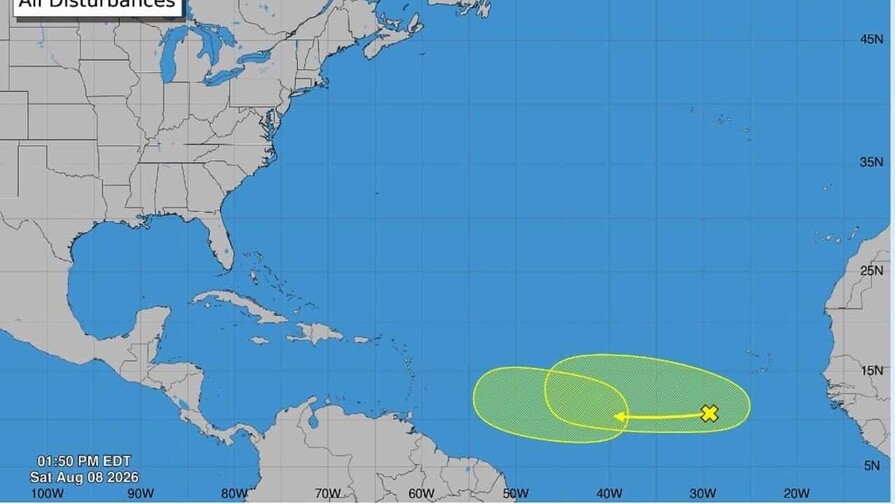 Two tropical waves under observation as the Atlantic begins to heat up