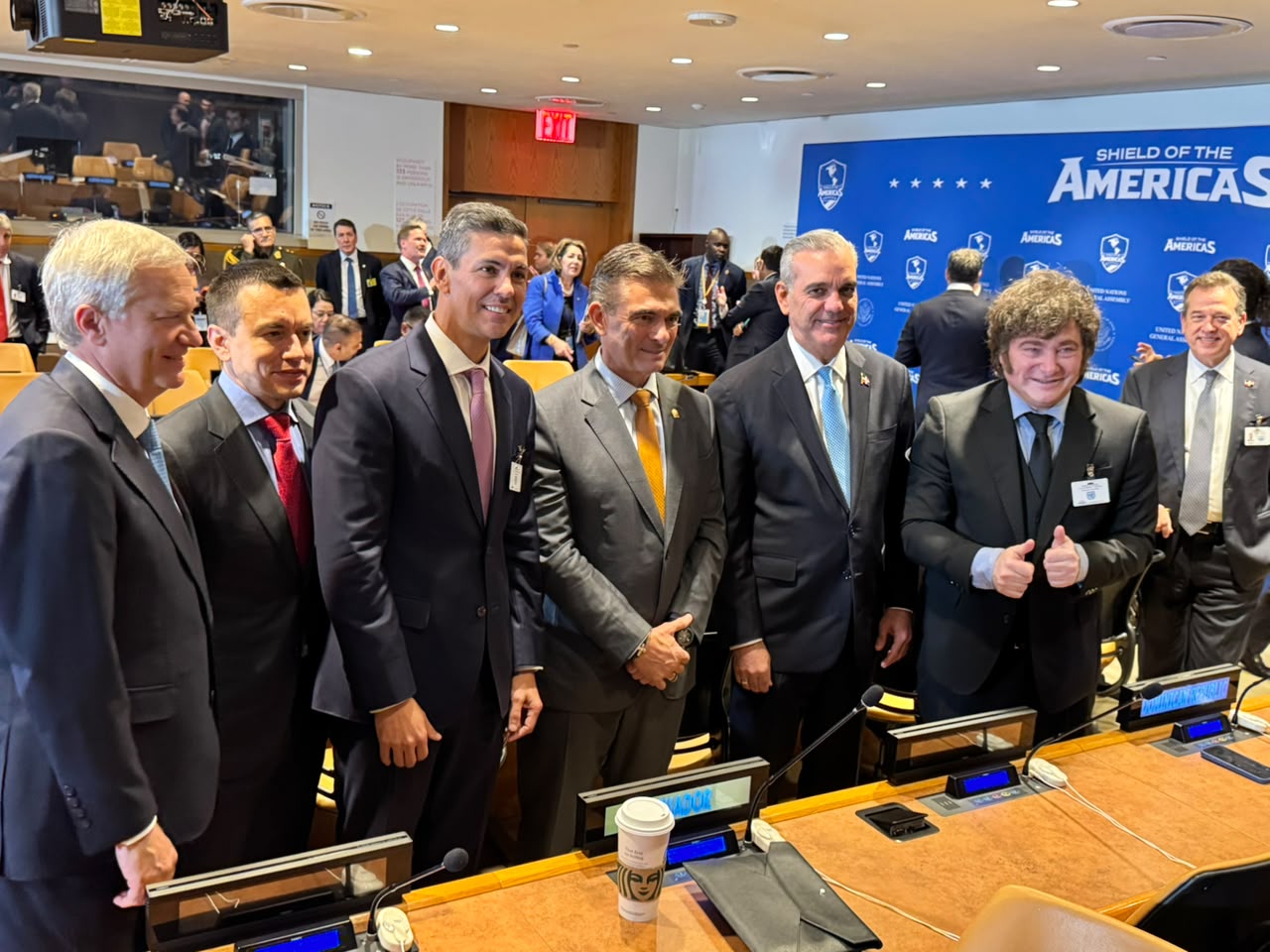 Abinader attends Shield of the Americas meeting alongside regional leaders