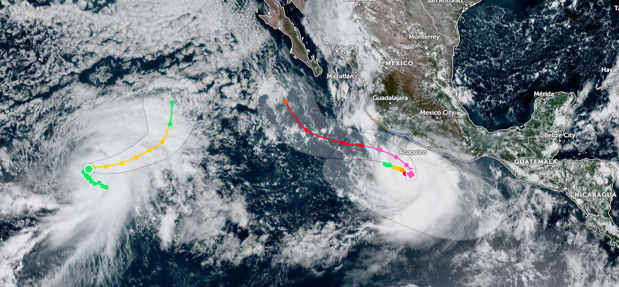 Hurricane Polo rapidly intensifies to Category 5 off Mexico’s Pacific coast