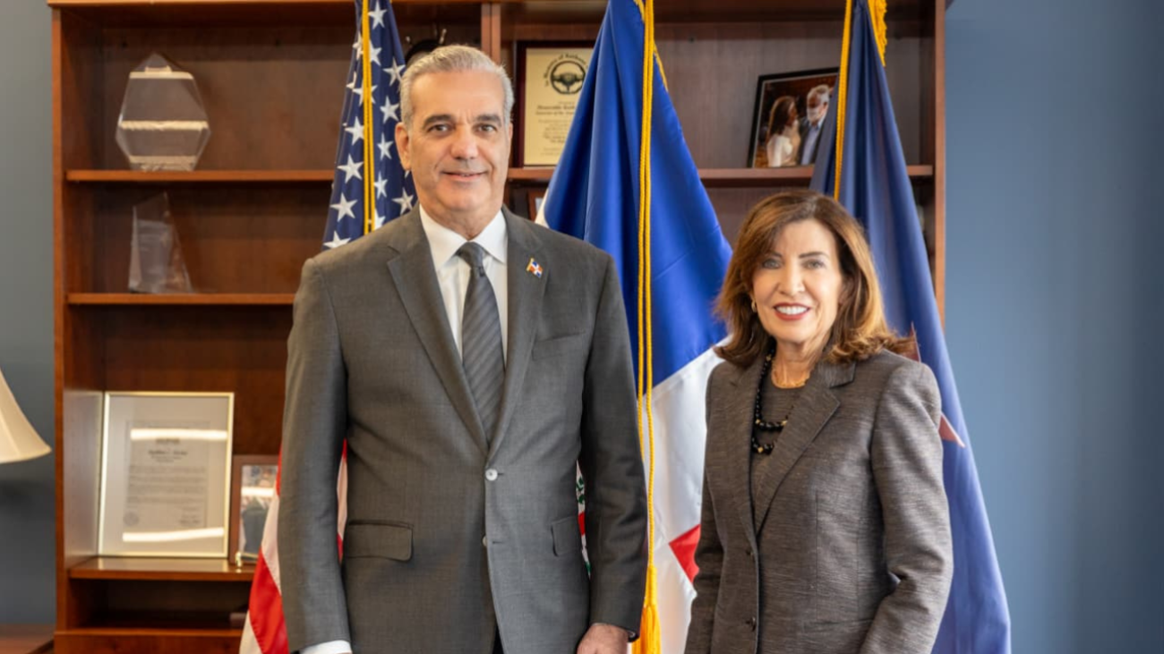 Abinader and Governor Hochul discuss stronger cooperation between the Dominican Republic and New York