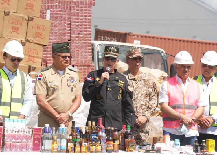 Dominican authorities destroy 28 million units of illicit goods worth RD$362 million