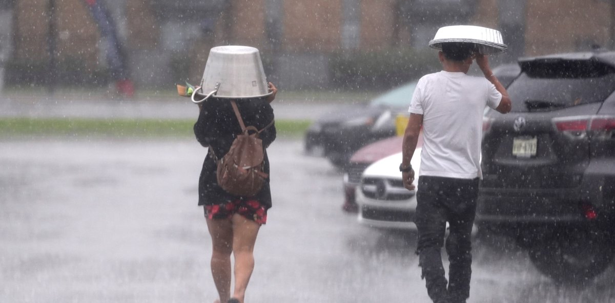 Heavy rain is forecast for this Saturday