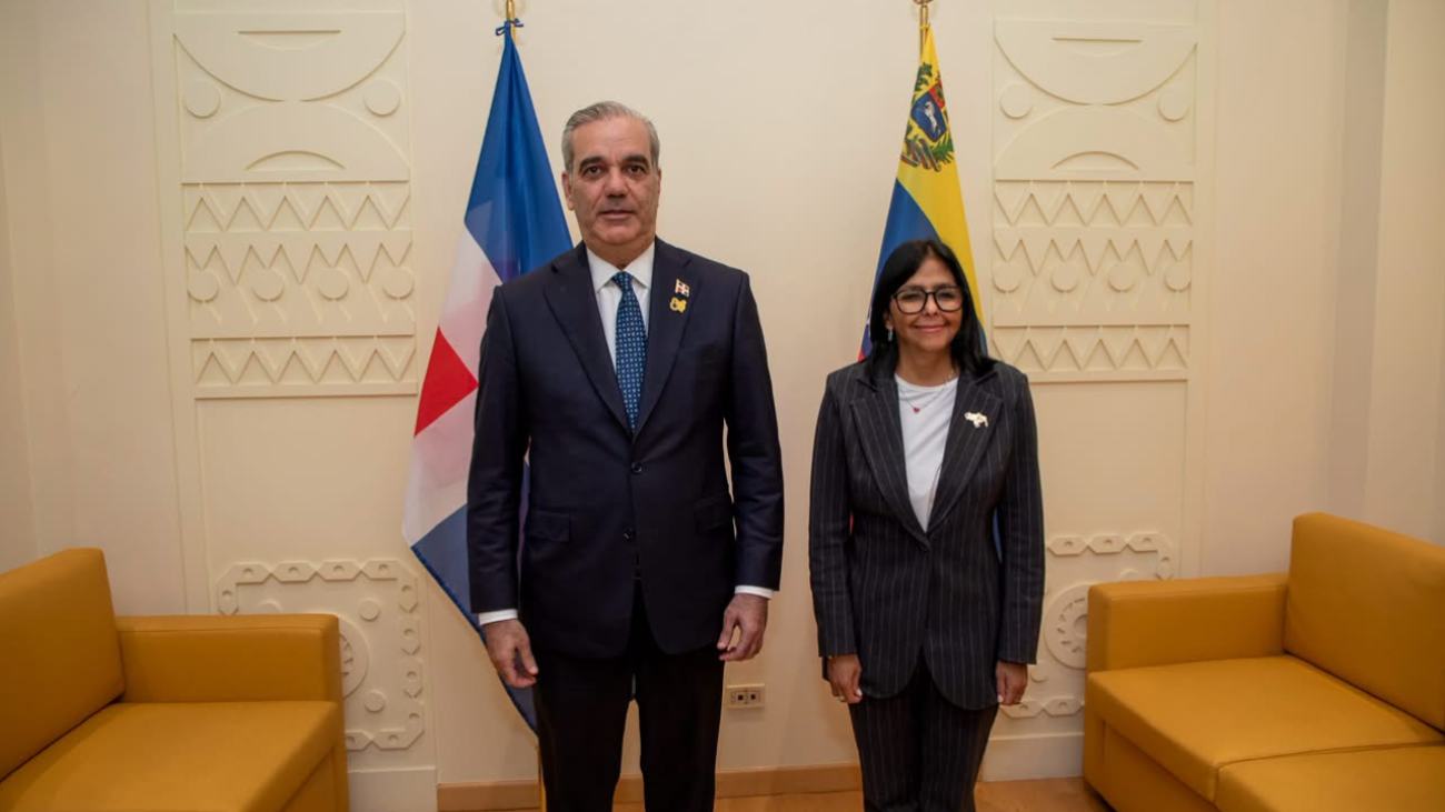 Abinader and Venezuela’s Delcy Rodríguez discuss energy, tourism and consular ties