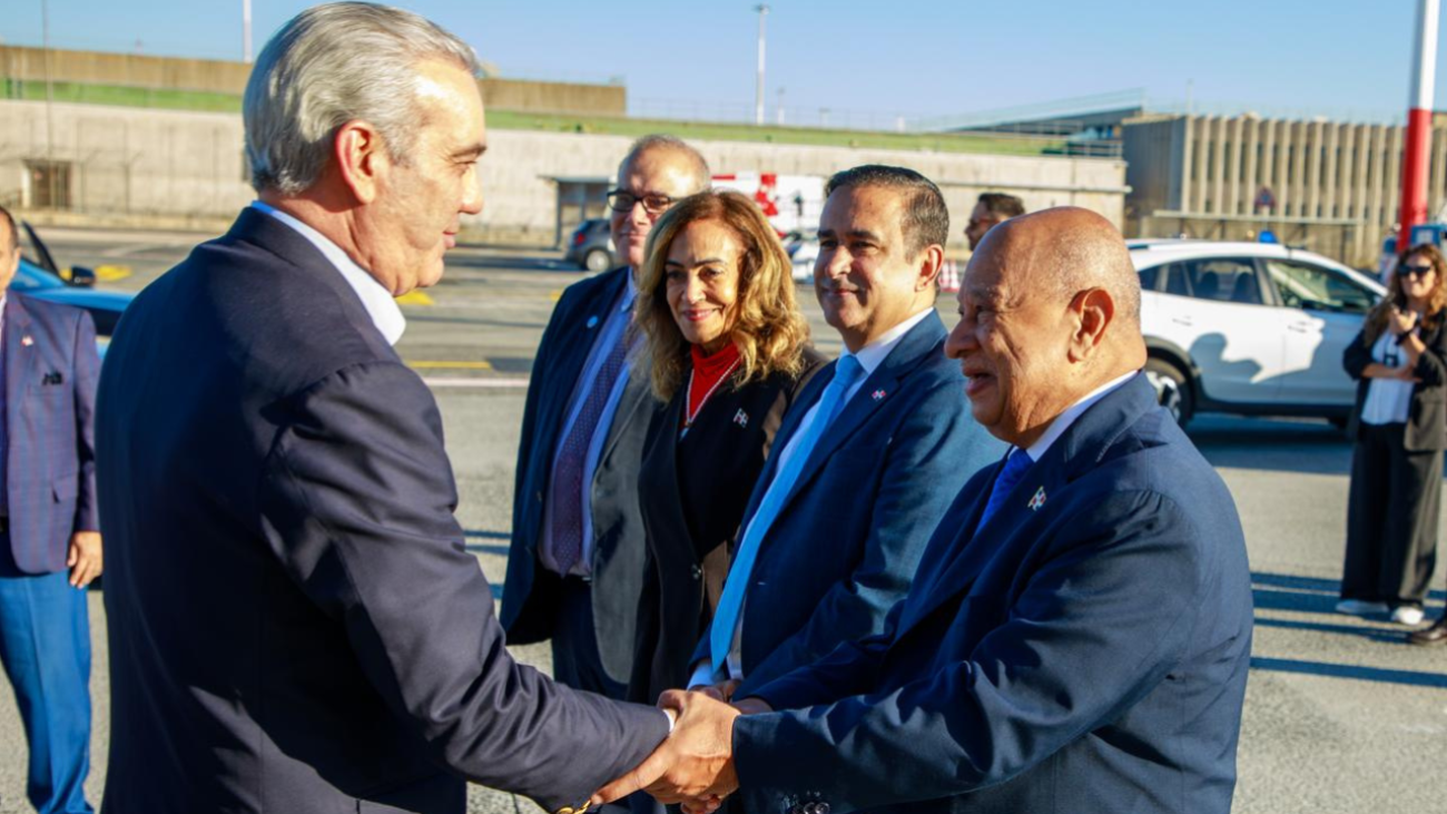 Abinader arrives in Rome for World Food Forum and Vatican visit