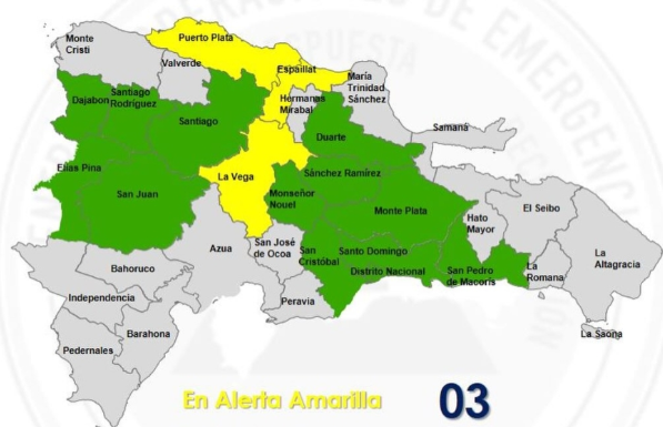 COE places 3 provinces on yellow alert as heavy rain and storms expected