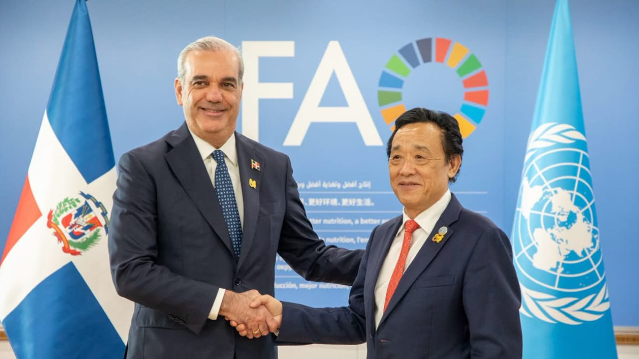 FAO to award Abinader Agricultural Medal for fight against hunger
