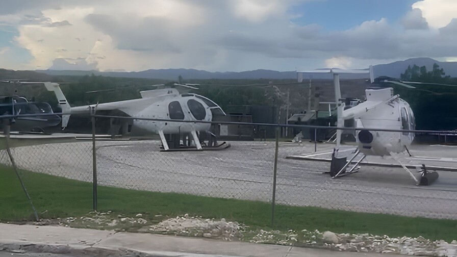 Salvadoran helicopters arrive in Santo Domingo as Haiti operation expands