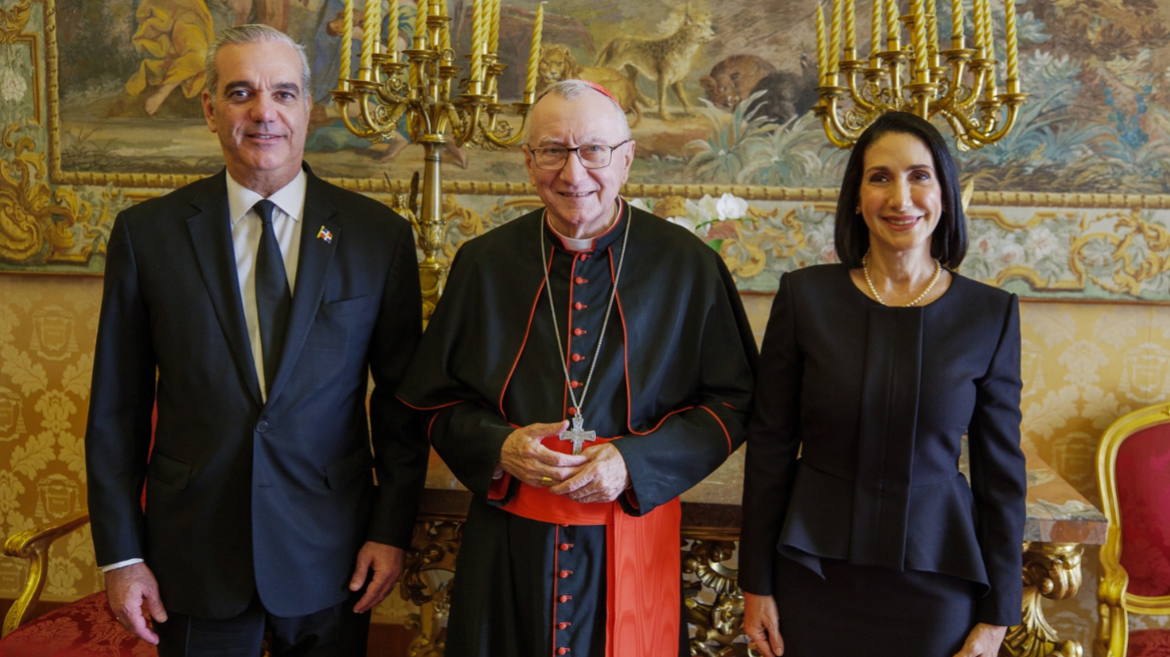 Abinader and Cardinal Parolin discuss Haiti crisis and regional stability